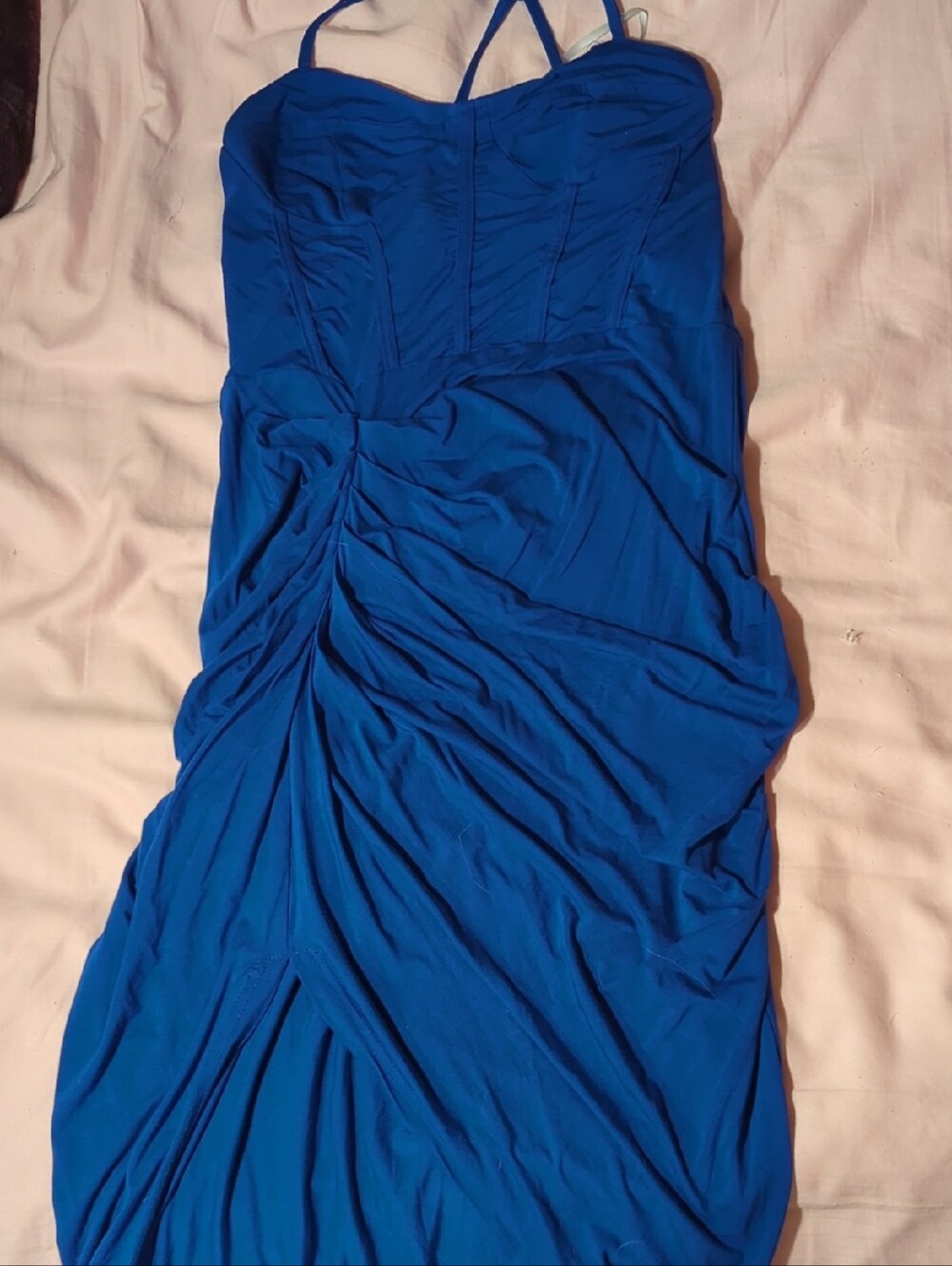 Ruched Evening Dress